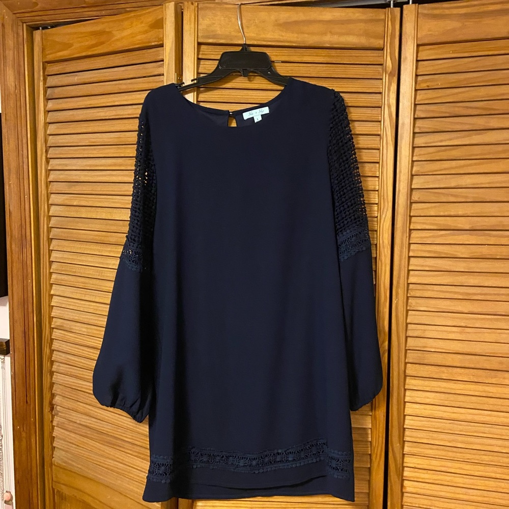 Navy blue dress 💙